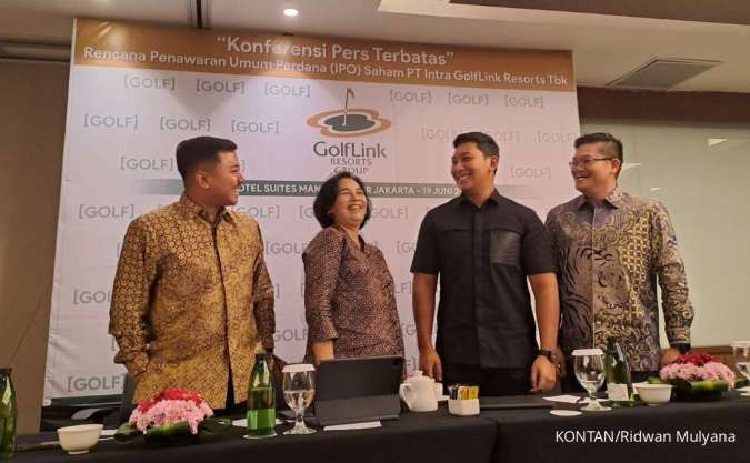 Intra Golflink Resorts (GOLF) aims to raise Rp 390 billion from its IPO to develop two projects by 2026